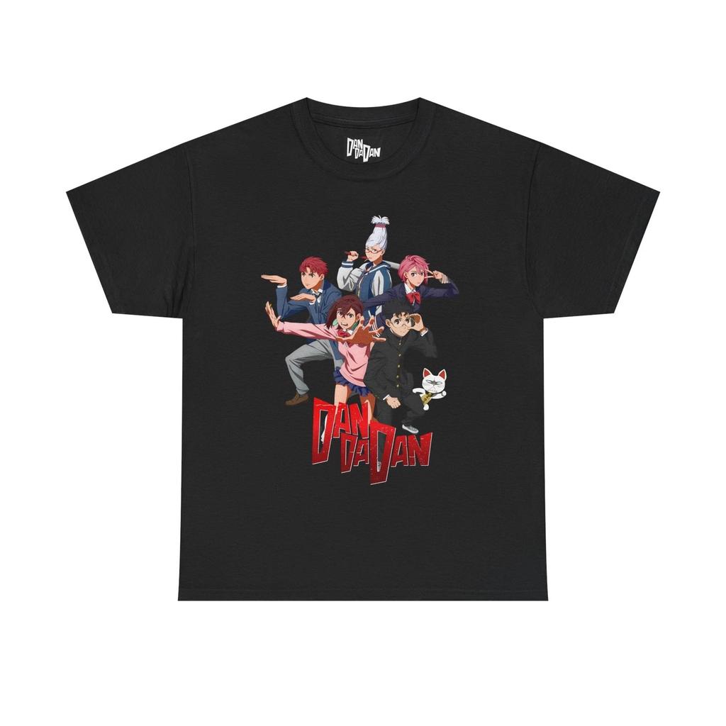 DanDaDan Anime 100% Cotton T-shirt Mens Tees Top Unisex Tee, Graphic