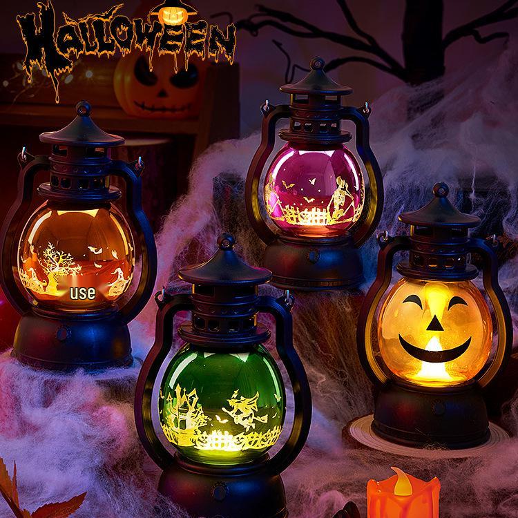 Luminous Halloween Pumpkin Lantern Decoration - Photo Prop & Gift Ornament