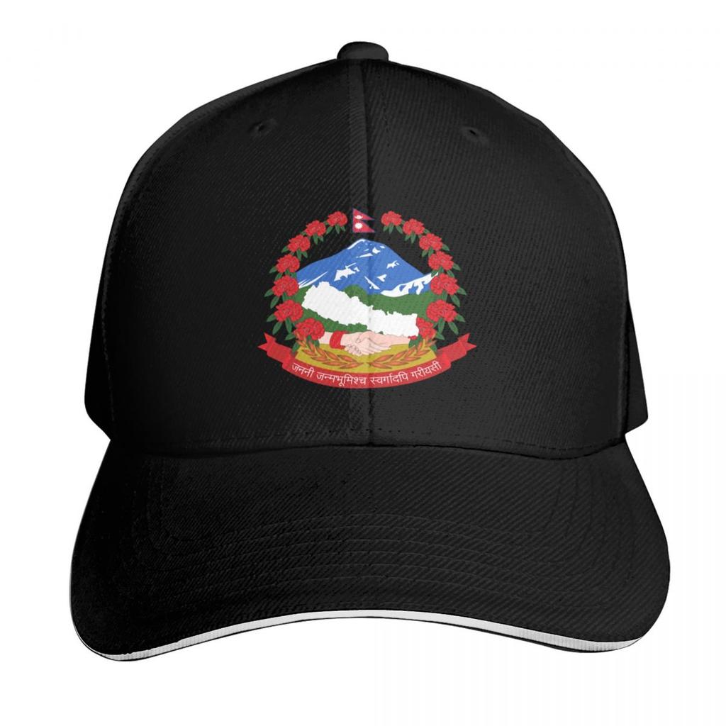 Emblem of Nepal Baseball Cap Funny hats Thermal Visor Snapback Cap fashionable Unisex Luxury Brand Womens