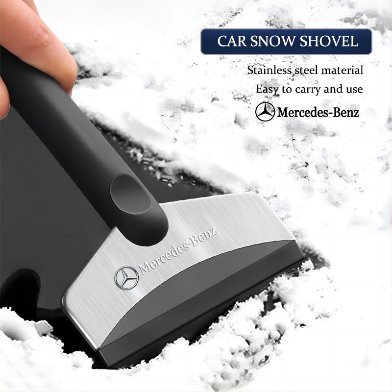 New 80% Car Snow Brush Cleaning Shovel Glass Ice Scrapers Tool For Mercedes Benz AMG W206 W204 W205 W212 W213 W221 W222 W223 W2