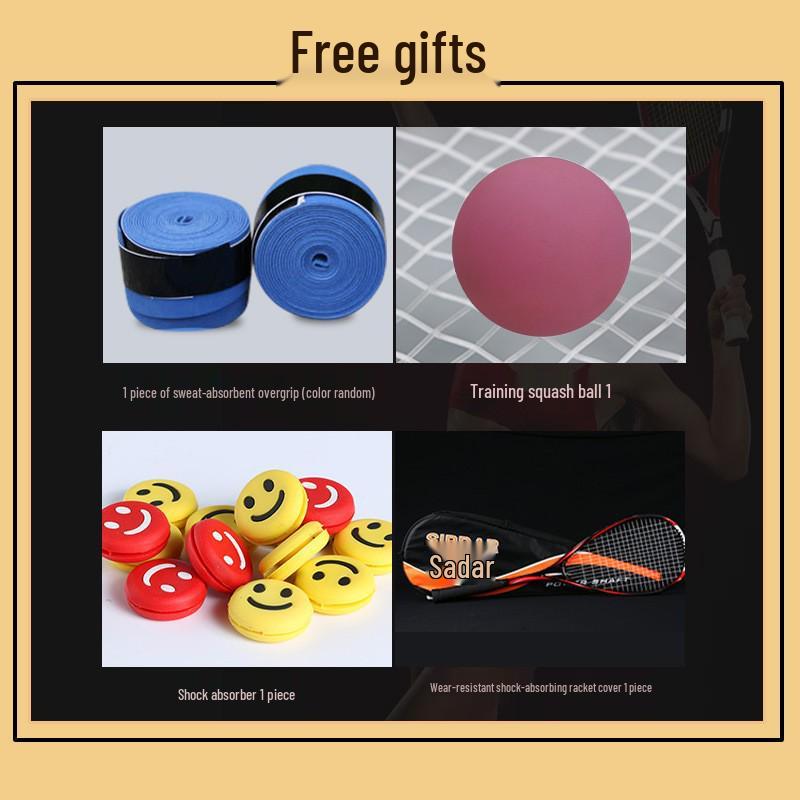 Ultra-Light Carbon Fiber Squash Racket: Beginner to Pro