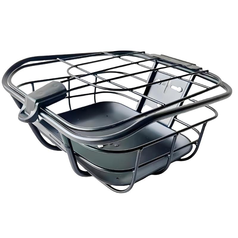 Secure Mount Bicycles Basket Features Stable Fixation Systems Bike Accessory Basket for Daily Commutes and Adventure