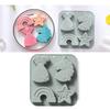 Unicorns Shaped Silicone Mold Fondant Cake Mould Chocolate Mould Cake Decorating Tools Kitchen Baking Accessories