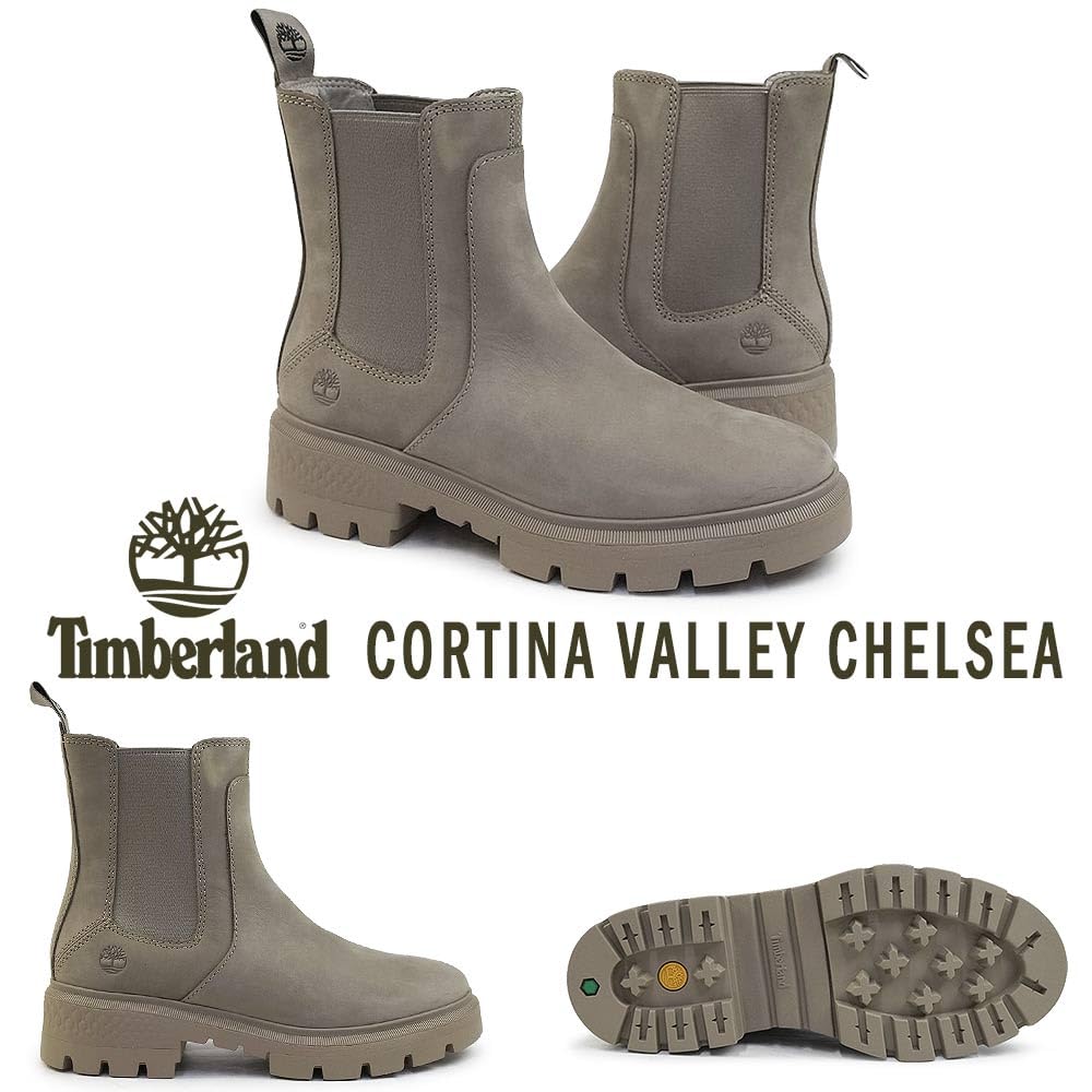 Timberland Damen Cortina Valley Chelsea Side Gore Kurzstiefel, A41EW (Taupe Nubuk), Größe 23,5cm (US 6,5)