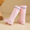 Wholesale Four Seasons High-Tube Lightweight Outdoor Waterproof Ladies Rubber Rain Boots Fashion Work Boot Rain Boots for Adults