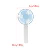 Handheld Fan 3000mAh Rechargeable Battery Foldable Handheld Fan Battery Operated with 3 Speed for Outdoor Travel
