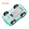 Mini Cute Candy Color Transparent Pull Back Car Model Plastic Children Kids Toy Toys For All Ages