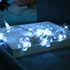 8 Modes 20 Lights With Remote Control Cherry Blossom Decorative Light String Room Plum Blossom Decorative Light String (without Battery)