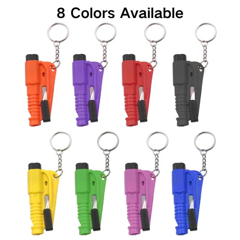 3 In 1 Safety Hammer Car Emergency Rescue Car Escape Tool Window Breaker Seat Belt Cutter Compact Emergency Hammer Escape Tool