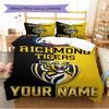 Naam Op Maat Richmond Tigers Patroon Beddengoed Set Dekbedovertrek Kussensloop Huisdecoratie Cadeau (1 dekbedovertrek + 2 kussenslopen, zonder binnenkussen)
