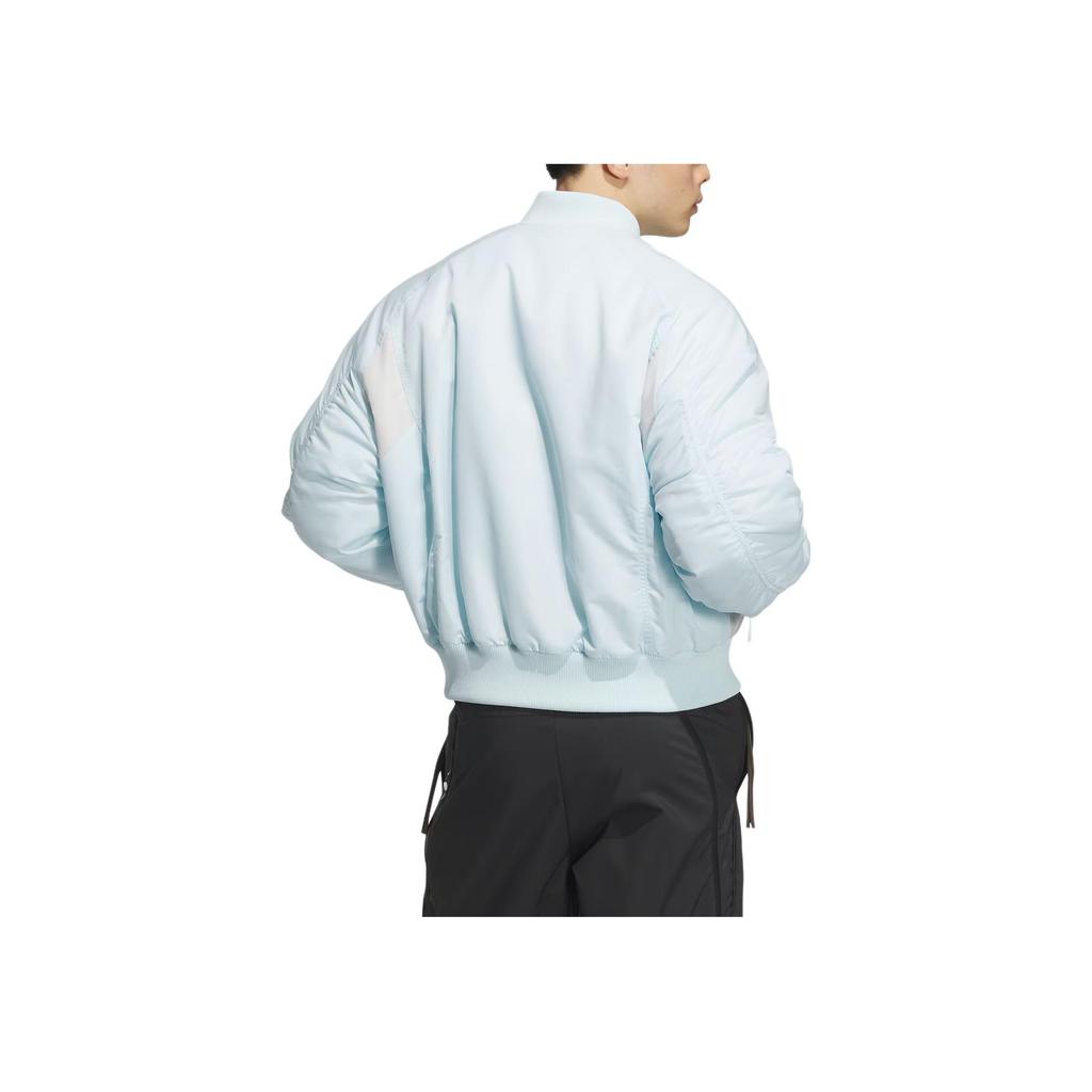 Adidas Fustl Padded Jacket Warm Sports Casual Cotton Coat Men Jacket Blue JN4146