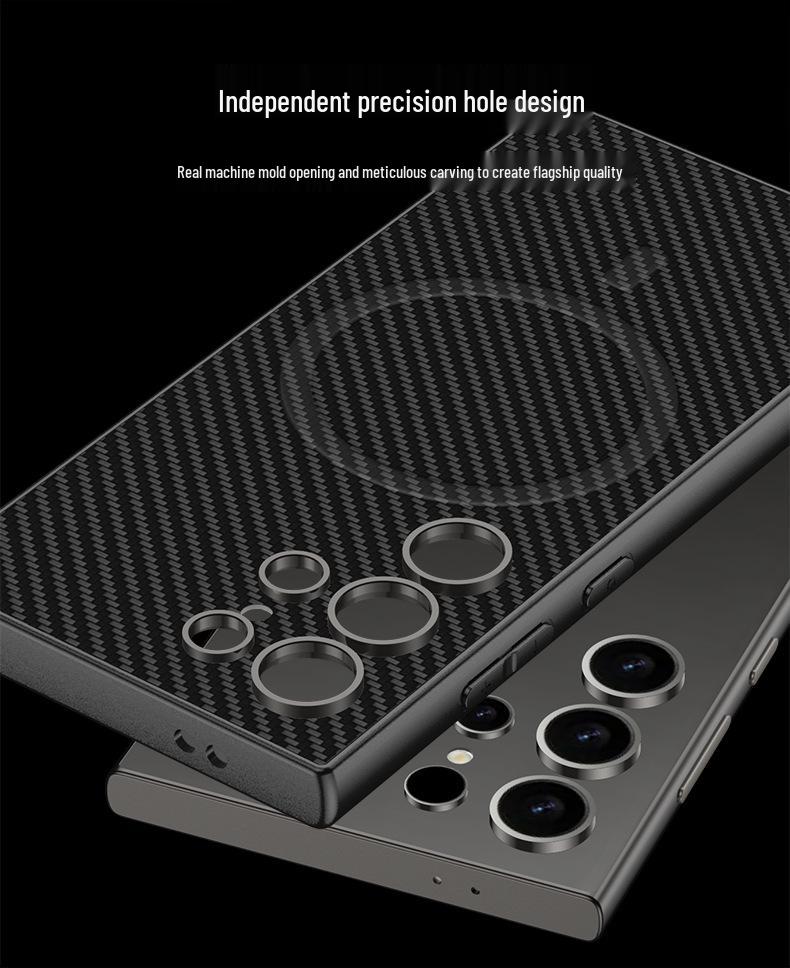 Magnetic Ring Skin-Feel Case for Samsung S24/S23 Ultra