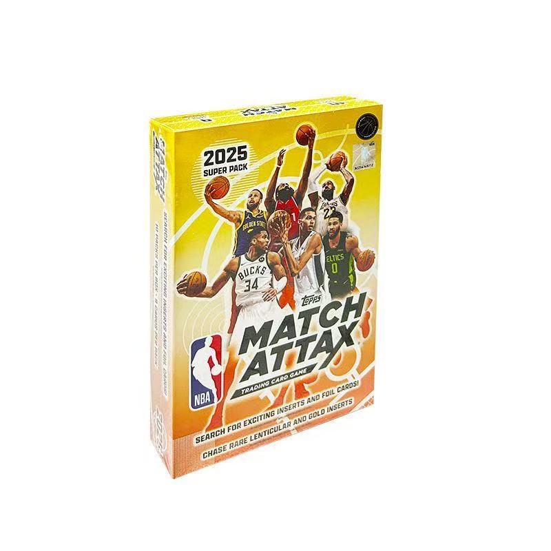 2025 Topps NBA Match Attax Basketbal Battle Cards Super Kracht Energie Pak