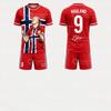 2026 Erling Haaland Nr 9 Koszulka Piłkarska Zestaw Meczowy i Treningowy Prezenty dla Fanów Letnie Sporty Męskie Koszulki i Zestaw Koszulek Męskich
