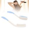     Handled Comb and Hair Brush Set   Comb Hair Brush Curved Ergonomic Grip for Limited Mobility