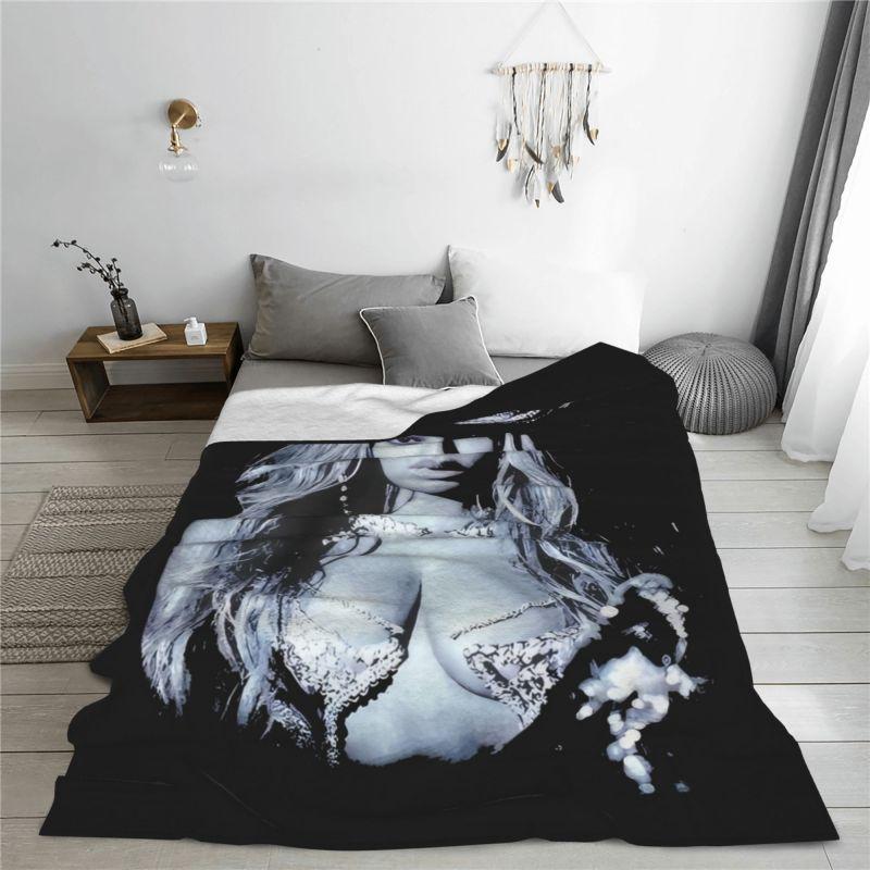 Individuelle Konzert-Merchandise Beyonc Beyonce Poster Decke Weiches Fleece Frühling Herbst Warme Flanell Überwurfdecken Sofa Außenbett Steppdecke