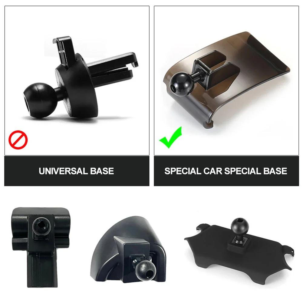 Car Phone Holder Auto Air Vent Stand Dashboard Mount Fixed Bracket Dedicated Base For Porsche 718 918 Macan Cayenne Panamera
