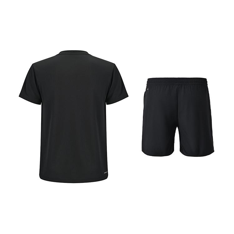 Li Ning Table Tennis Collection Casual Sportswear Unisex Black ATSV605-1+AKSU789-3