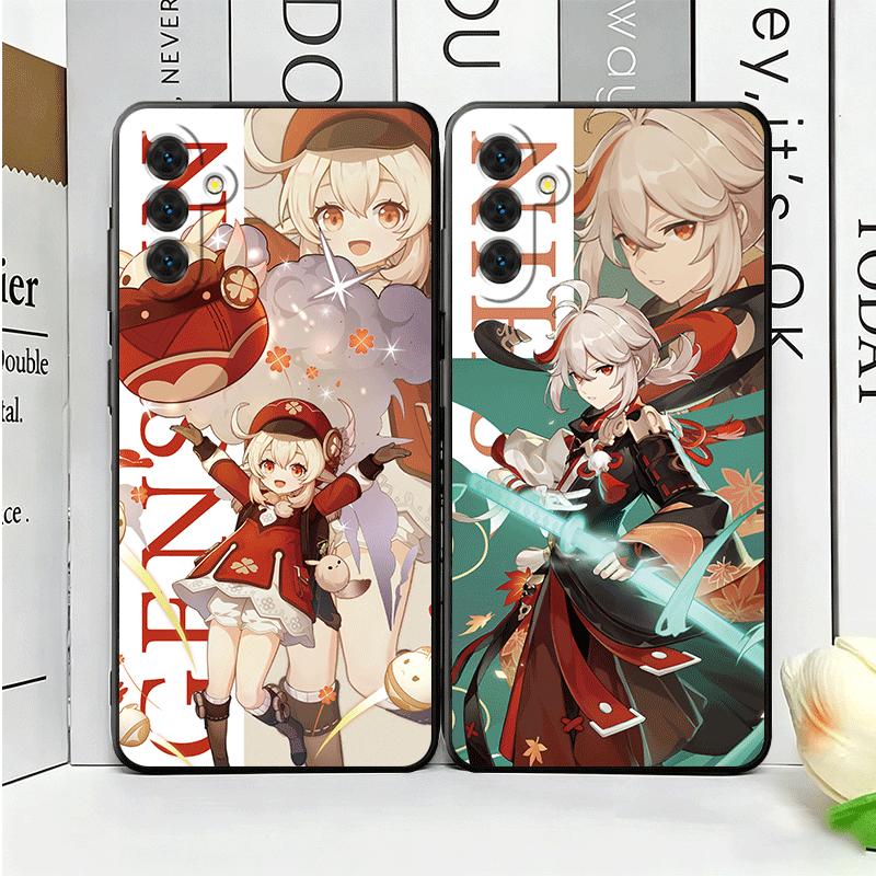 Genshin Impact Anime Soft Phone Case for Samsung A17 A37 A57 A16 A26 A36 A56 A15 A25 A35 A55 A14 A24 A34 A54 A13 A23 A33 A53 A52