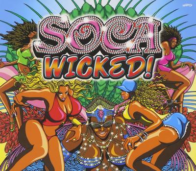 CD VARIOUS ARTISTS, ROCKY & GAIRAN, JU - SOCA WICKED!  KCCD149 Japan Music Others Used