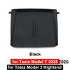 Für Tesla Model Y Juniper 2025 2026 Kabelloses LadePanel Pad Model 3 2024 Anti-Rutsch-Kissen Handy-Laden Anti-Rutsch-Matte