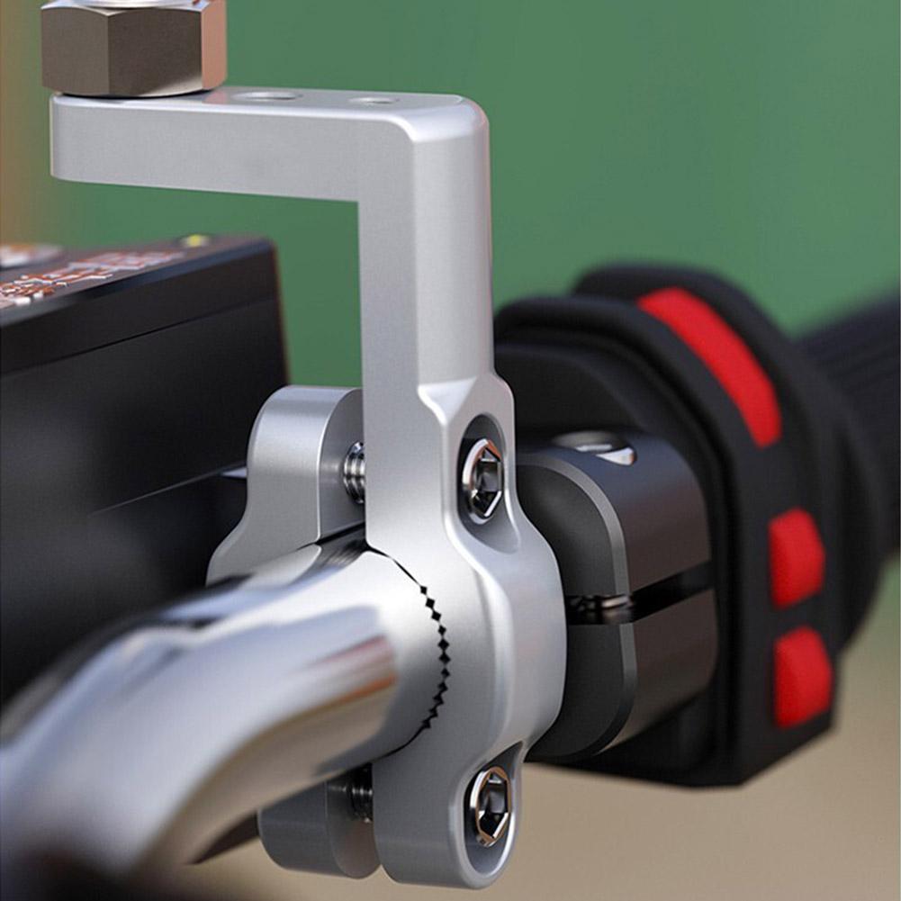 1pc Motorcycle Rear View Mirror Bracket Mount For 22mm Handlebar Holder Clamp Motorcycle Modification Multi Functional Bracket