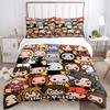 3pcs Harry Potter's Friends and Foes Bedding Set 1 Soft Quilt Cover + 2 Pillowcases,  Suitable for All Seasons.H051