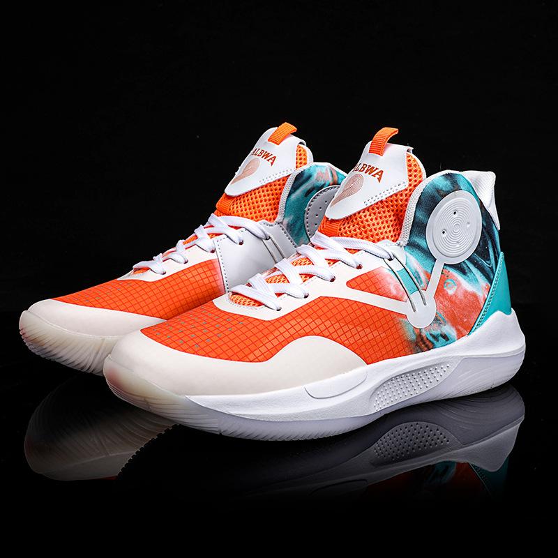 Sonic 9th generation professional game basketball shoes cement floor cherry blossom powder Wade 9 city marshmallow wear-resistant non-slip breathable