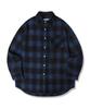 AVANDRESS Unisex Flex Check Shirt Black