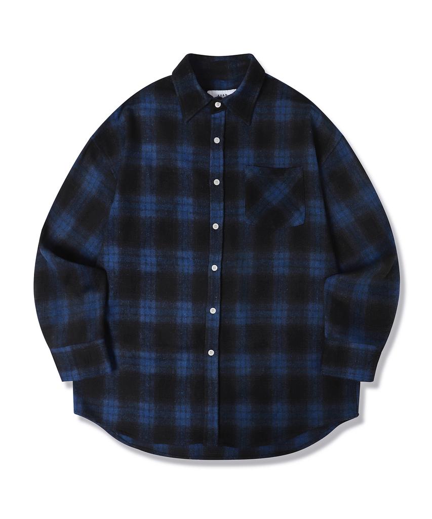 AVANDRESS Unisex Flex Check Shirt Black