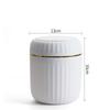Mini Desktop Trash Can With Lid Garbage Waste Bin Organizer Bedroom Office Desk Storage Box Made Durable Plastic Home Supplies