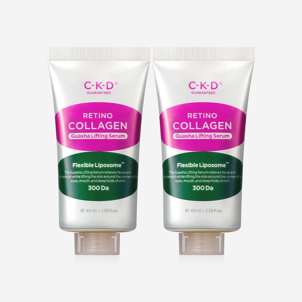 CKD Retino Collagen Low Molecular Weight 300 Gua Sha Lifting Serum Refill 40ml x 2