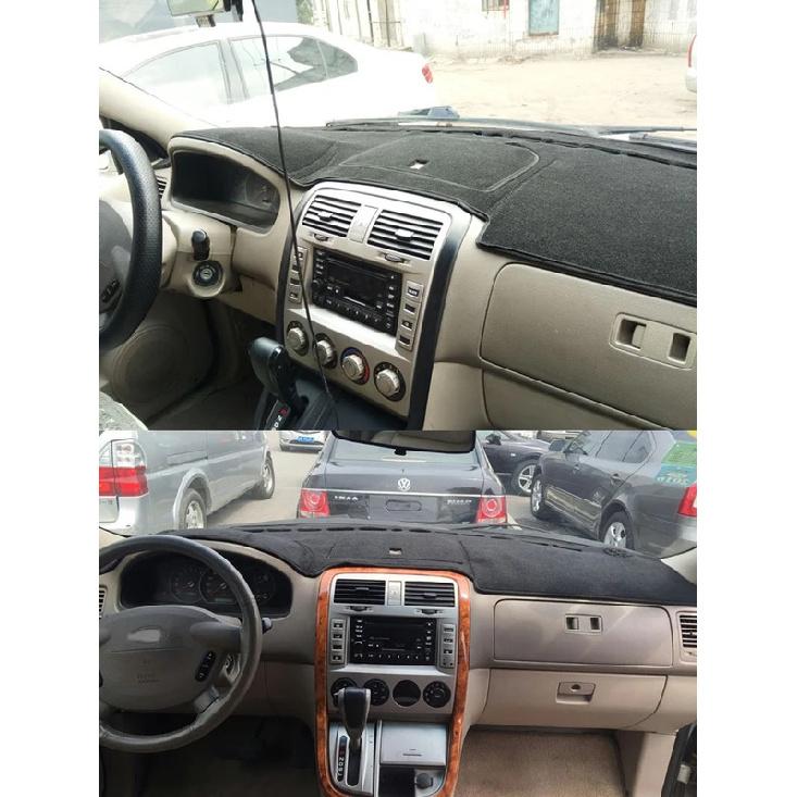 For KIA Sedona Grand Carnival II GQ III VQ 2004-2006-2014 Dashmat Dashboard Cover trument Panel Pad Anti-Dirt Proof Dash Mat
