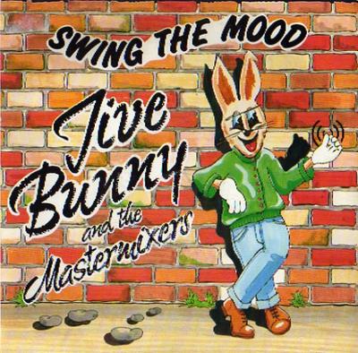 7palcová deska JIVE BUNNY & THE MASTERMIXERS - Swing The Mood MFD001 Music Factory, 1989 UK Rock Použitá