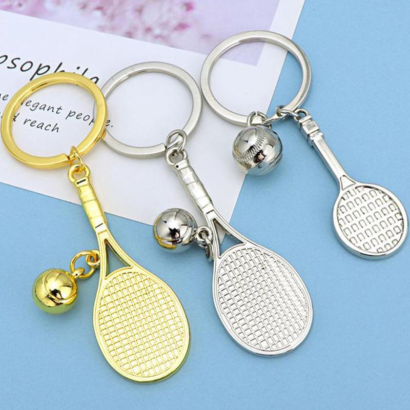 

Creative Pendant Promotional Activities To Promote Small Gift Sporting Goods Mini Tennis Tennis Racket Keychain