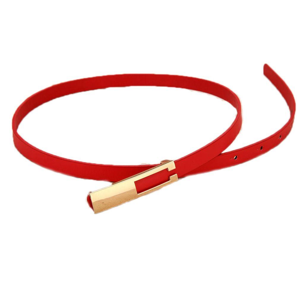 

Аксессуары Джинсовые Аксессуары Декор Талии Пояс Кожаный Пояс Женские Ремни Пояс красный