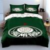 Green Palmeiras logo pattern. Bedding sets Duvet cover sets Duvet covers Pillowcases(1 * Duvet Cover 2 * Pillowcases without duvet insert)