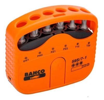 Bahco Bit Set 7 Pcs. 59S/7-1