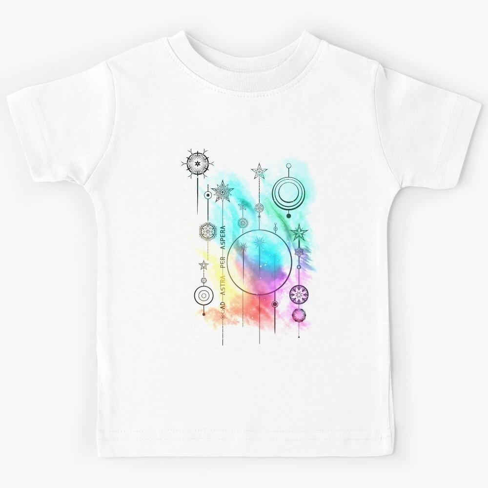 To the Stars (Light Background) Kids T-Shirt 150