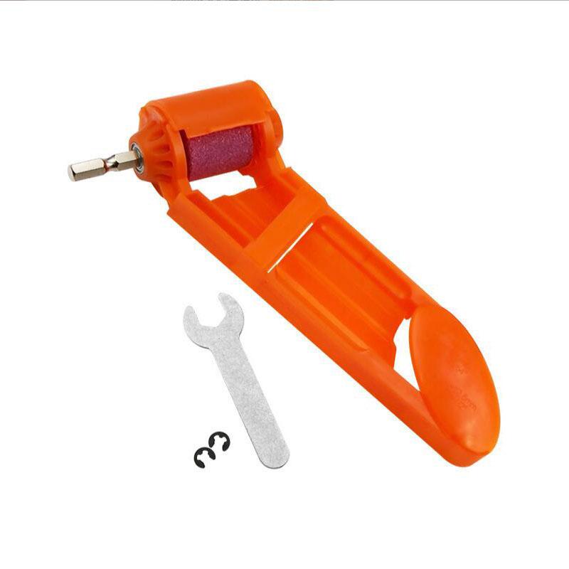 Affilatrice per punte da trapano portatile da 2.0-12.5mm 1 Set Affilatrice per punte per mola in corindone Utensile per punte da trapano