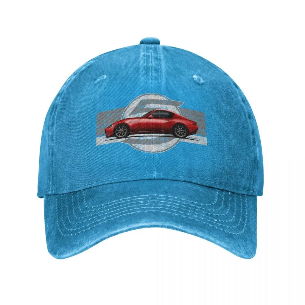 My drawing of the iconic red RF Japanese roadster sports car with background  Baseball Cap Thermal Visor FeUnisex Unisexs