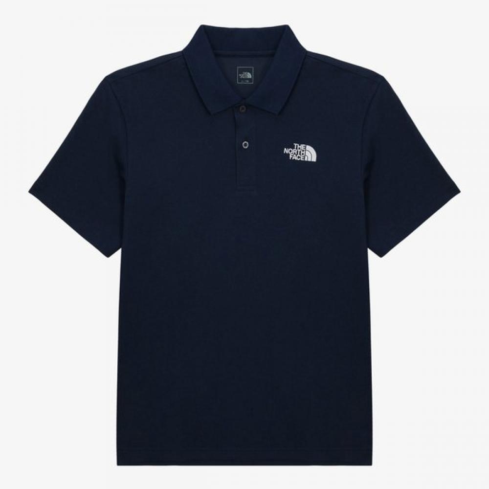 The North Face Men S Coolmax Prime Short Sleeve Polo nt7pS03b Dark Navy DARK NAVY/095