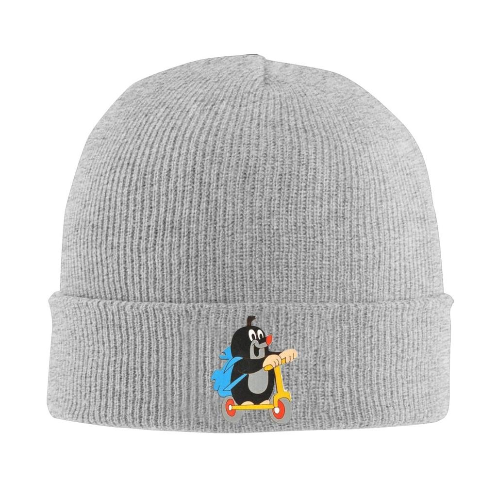 Glückliches Maulwurf Krtek Warme Strickmütze Winter Strickmütze Mütze Beanie Hip Hop Caps für Unisex
