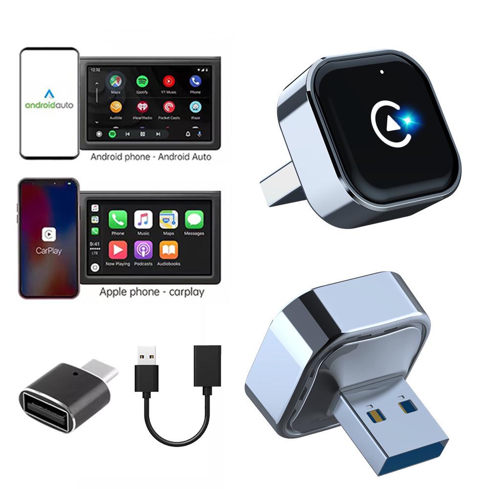 2025 Mini Drahtloser CarPlay & Android Auto Adapter für einfache Auto-Konnektivität