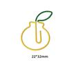 10 Pieces Cartoon Vegetabl Creative Carrot Metal Office School Supplies Cute Paper Clips Gift