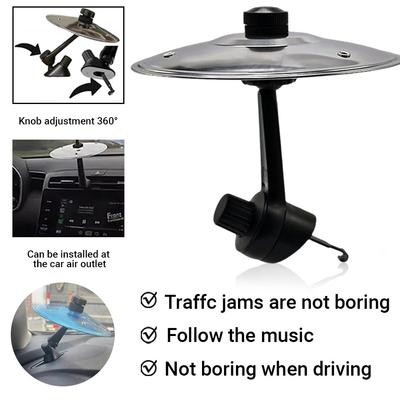 Car Air Vent Cymbal Instrument Music Stress Relief Driving Accessory