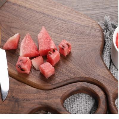 Placi de tocat solide din nuc negru Tava din lemn Tabla pentru pizza Tabla de taiere Ustensile de bucatarie pentru copt Paine Fructe Tabla lipicioasa