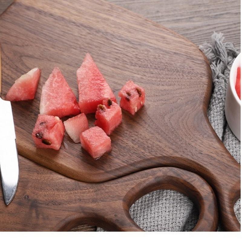 Black Walnut Solid Chopping Boards Wood Tray Pizza Board Cutting Board Kitchen Baking Utensils Bread Fruit Sticky Board