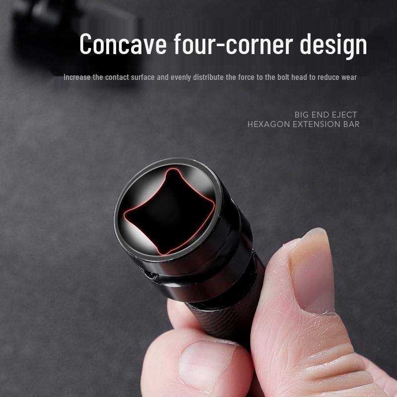 Multi-functional Electric Wrench Adapter Kit: Impact Wrench Socket & Drill Chuck Connector