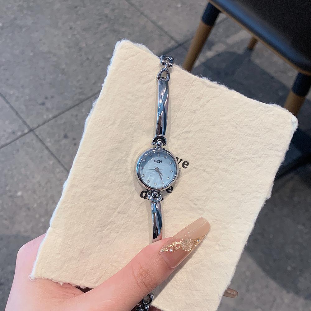 Ceas Brățară Minimalist pentru Femei Gedi, Lux Ușor, Jumătate Brățară